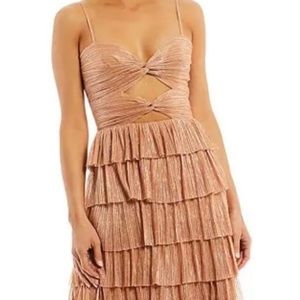 Gianni Bini Gold Maxi Dress